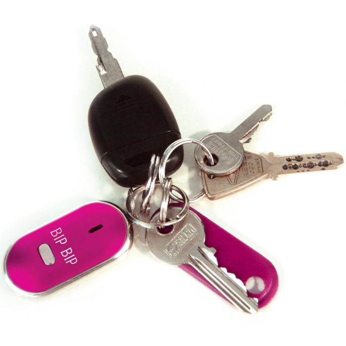 Chaveiro com localizador de apito