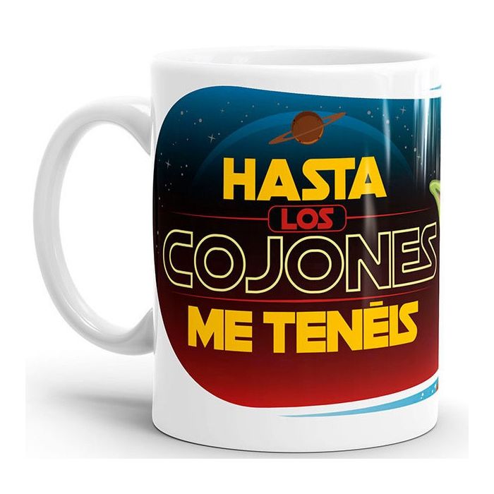 Caneca Têm até os Cojones