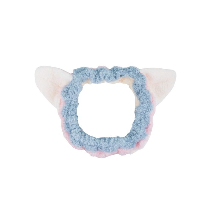 Turbante de banho multicolor de gato