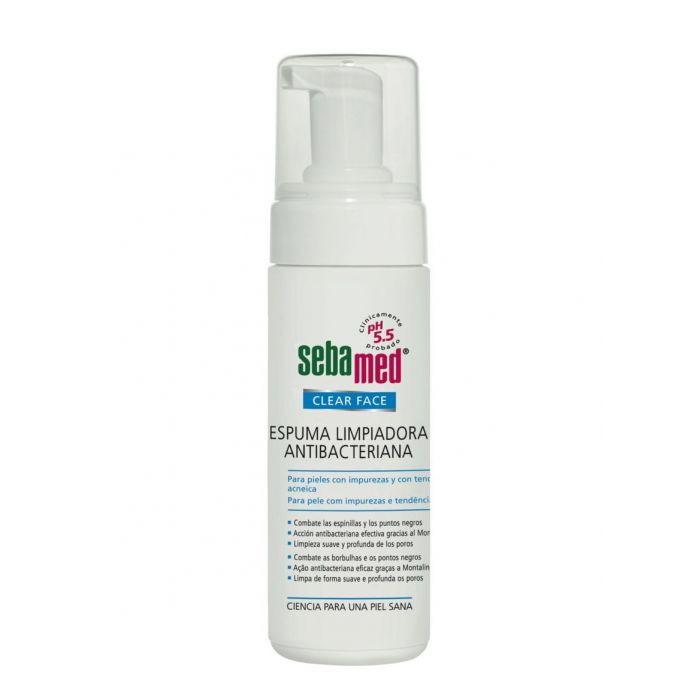 Clear Face Schiuma Detergente Antibatterico