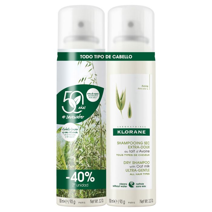 ¡36% Dto! Champú Seco Con Leche De Avena 150 Ml-image