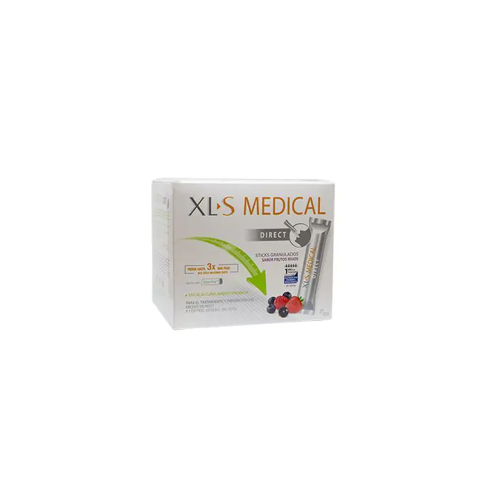 Omega Pharma XLS Medical Direct Sticks Granulés Captagras