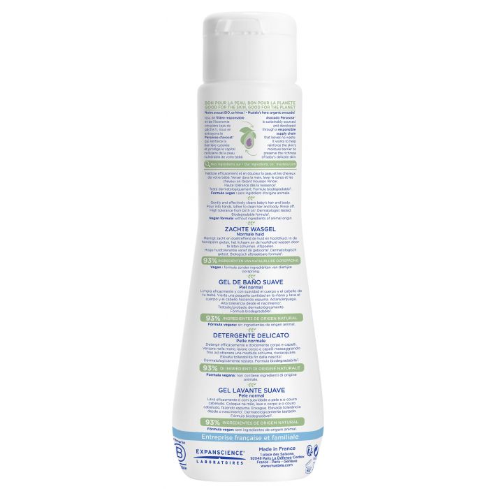 Gel de Baño Suave para Bebés