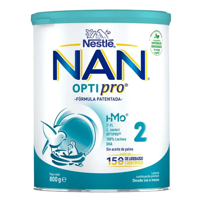 Nestlé Leche de Continuación NAN Optipro 2