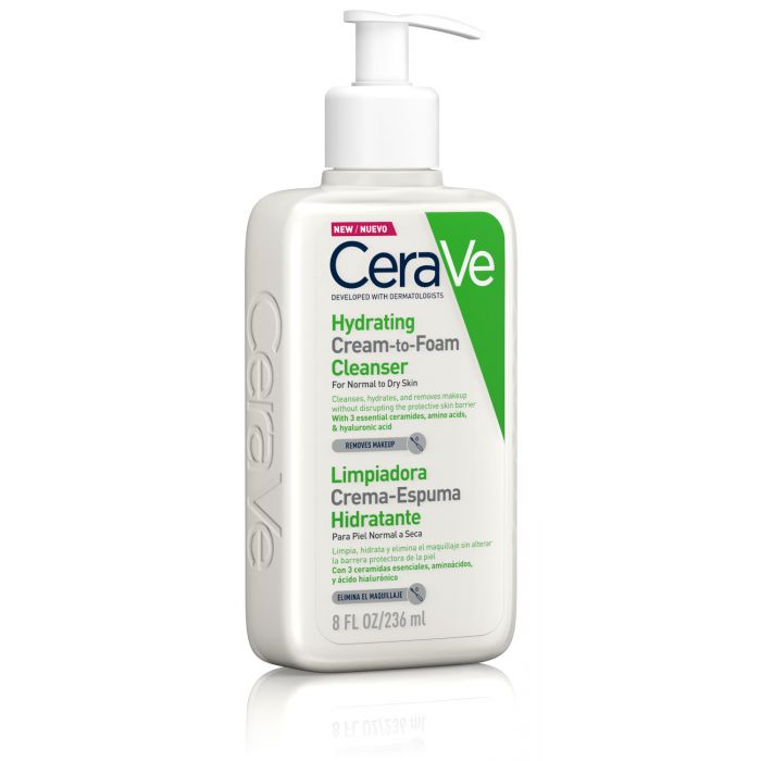 Nettoyant Crème-Moussant Hydratant