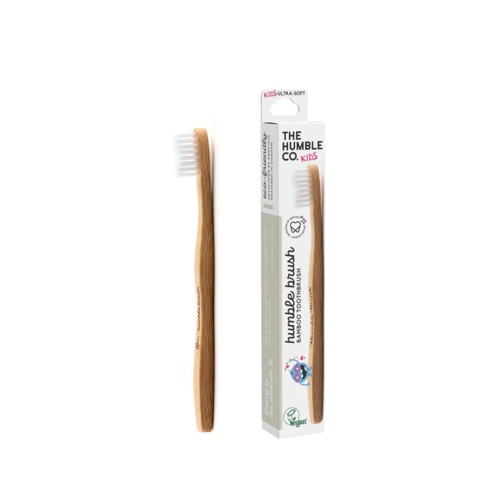 The Humble Cepillo de Dientes de Bambú para Niños Ultra Suave