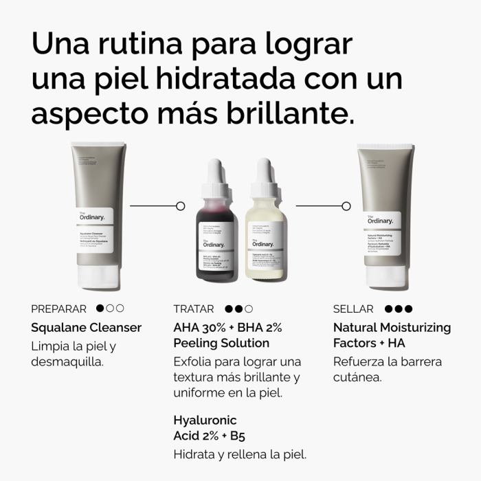 Solution de Peeling AHA 30% + BHA 2% 