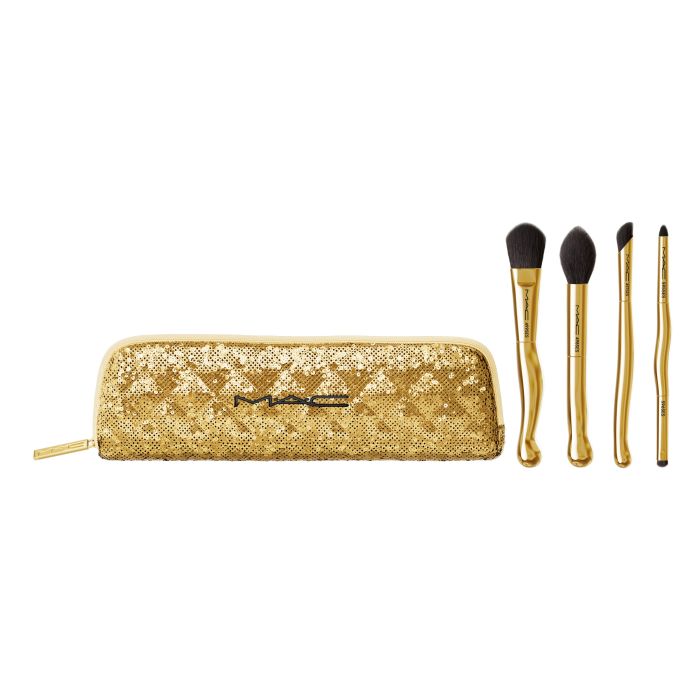Brush Set De Brochas Mac Originales MAC Estuche Golden Touch Mini