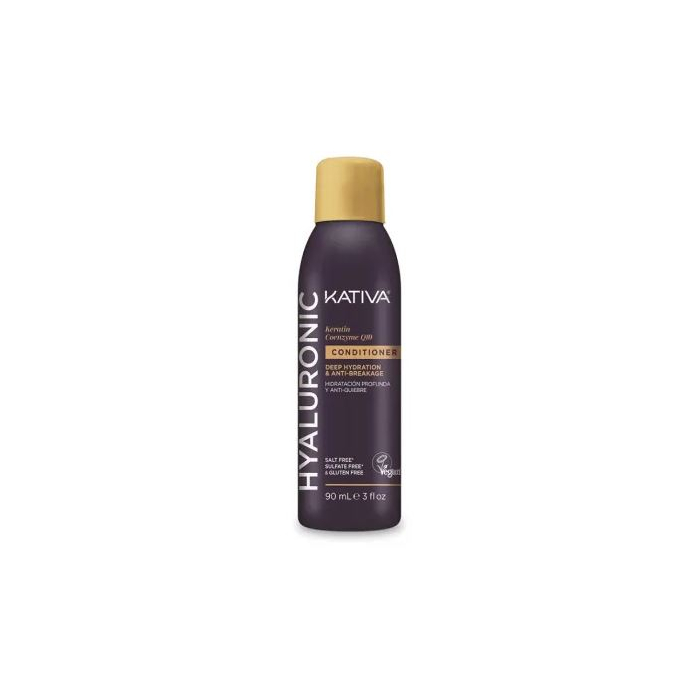 Acondicionador con Acido Hialurónico, Keratina y Coenzima Q10 90 ml