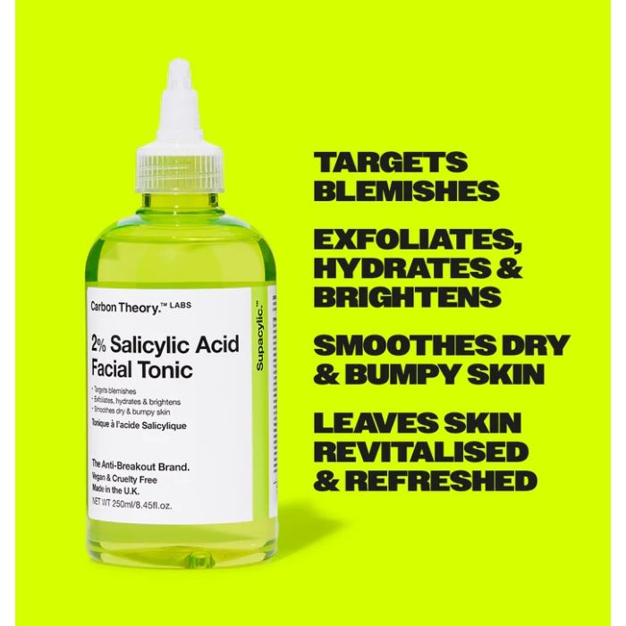 Tónico Facial com 2% de Ácido Salicílico