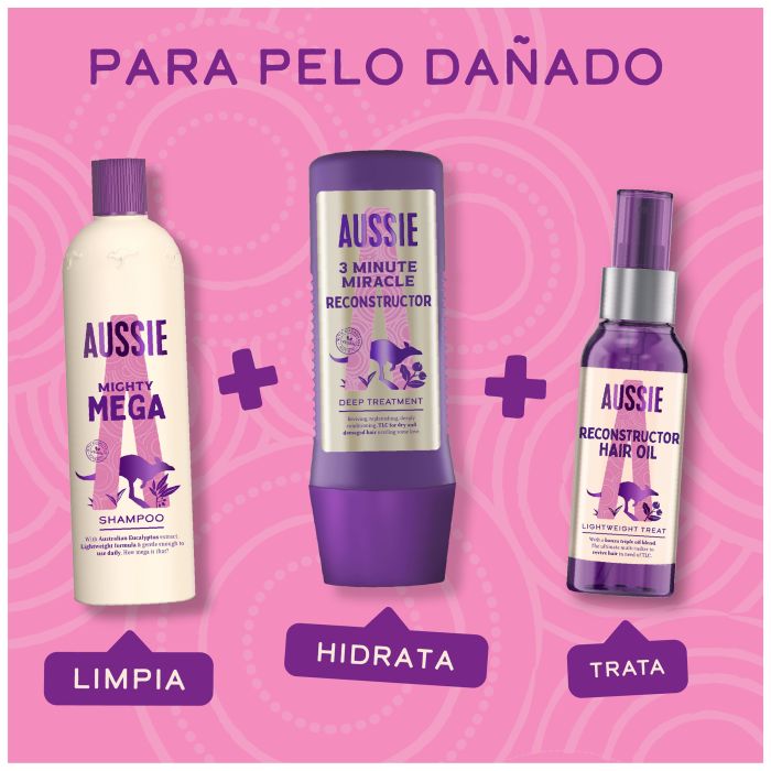 3 Miracle Oil Reconstructor Huile Miracle pour Cheveux Abîmés