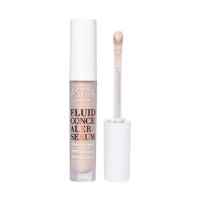Fluid Concealer Serum Astra Correctores de maquillaje para ojeras y antiojeras