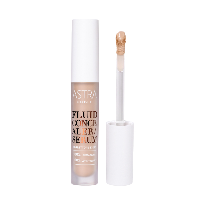 Fluid Concealer Serum Astra Correctores de maquillaje para ojeras y antiojeras
