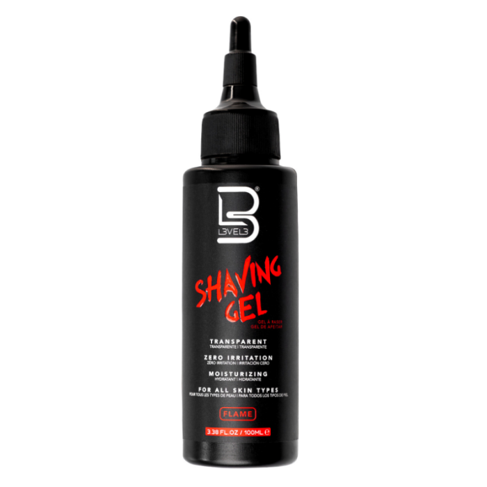 Gel de barbear transparente 100 ml
