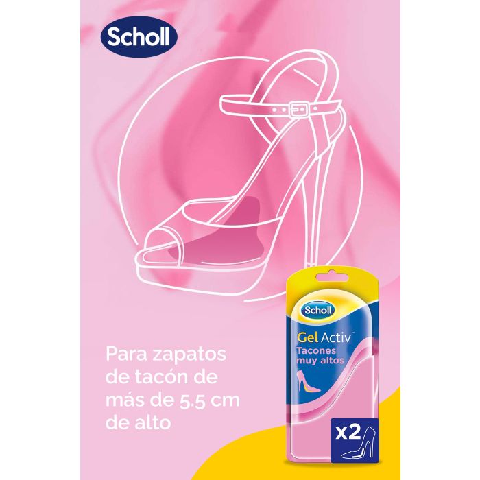 Sottopiede Gel Activ Tacco Molto Alto