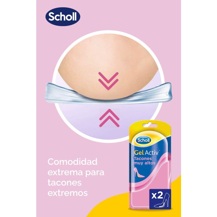 Sottopiede Gel Activ Tacco Molto Alto