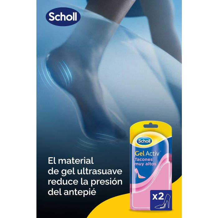 Sottopiede Gel Activ Tacco Molto Alto