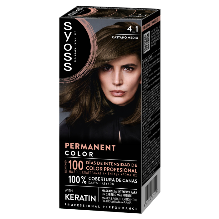Permanent Color Syoss Tintes permanentes