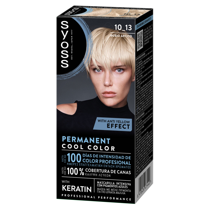 Permanent Color Syoss Tintes permanentes