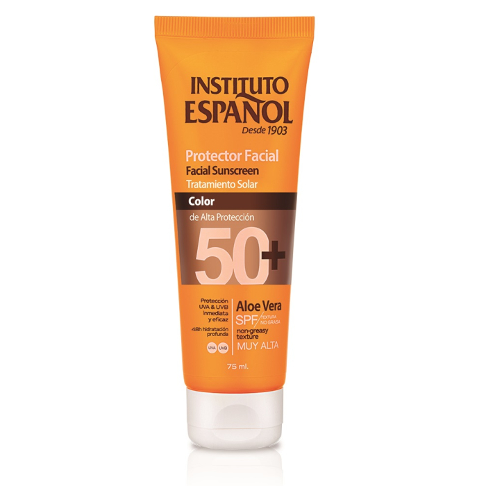 Protector Facial Con Color SPF50+ 75 ml