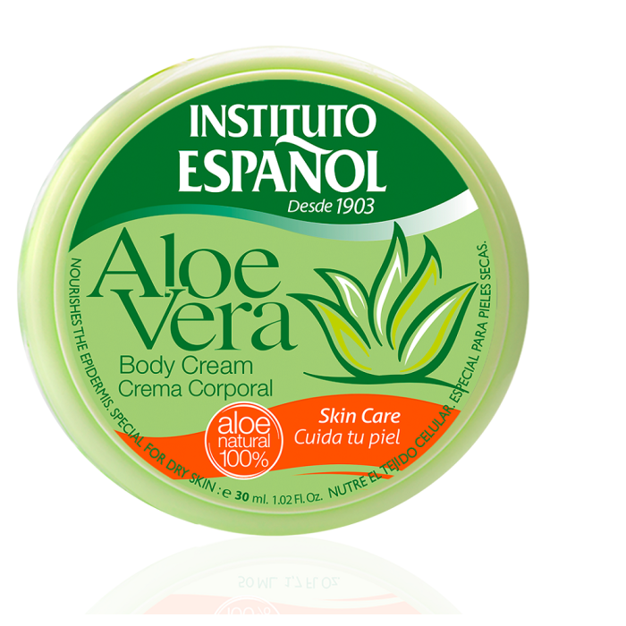 Crema Corporal Aloe Vera 30 Ml  Instituto Español