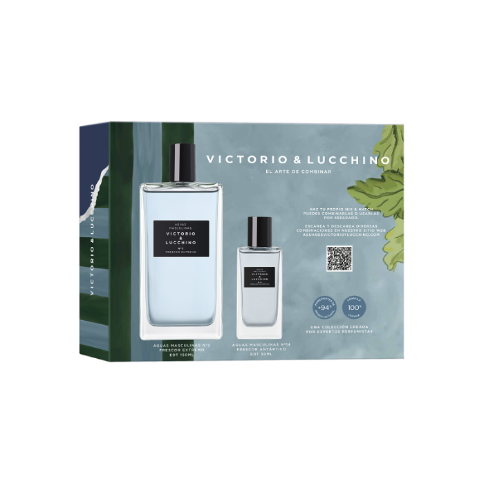 Estuche Aguas Masculinas Nº2 + Nº14 Eau de Parfum 180 ml