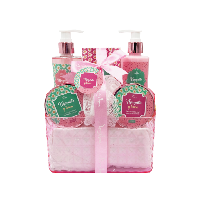 Conjunto de banho Margaridas e Limão 500 ml
