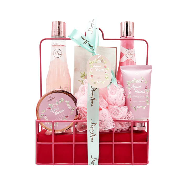 Conjunto de casa de banho Caixa metálica rose -amp; rose 500 ml