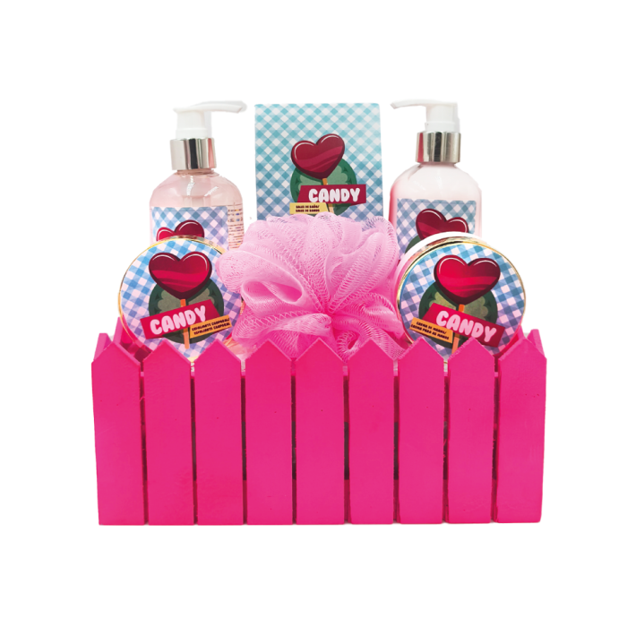 Conjunto de banho candy 500 ml  Shausa