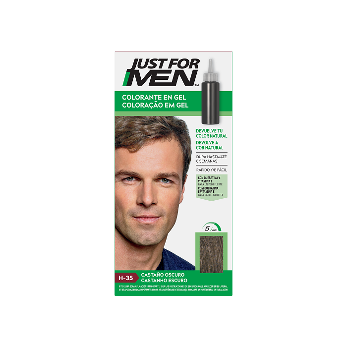Colorante en Champú para Hombres