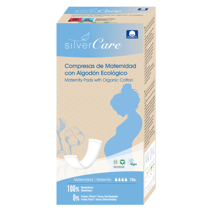 Compresas Higiénicas Femeninas Maternity Algodón - Farmacia