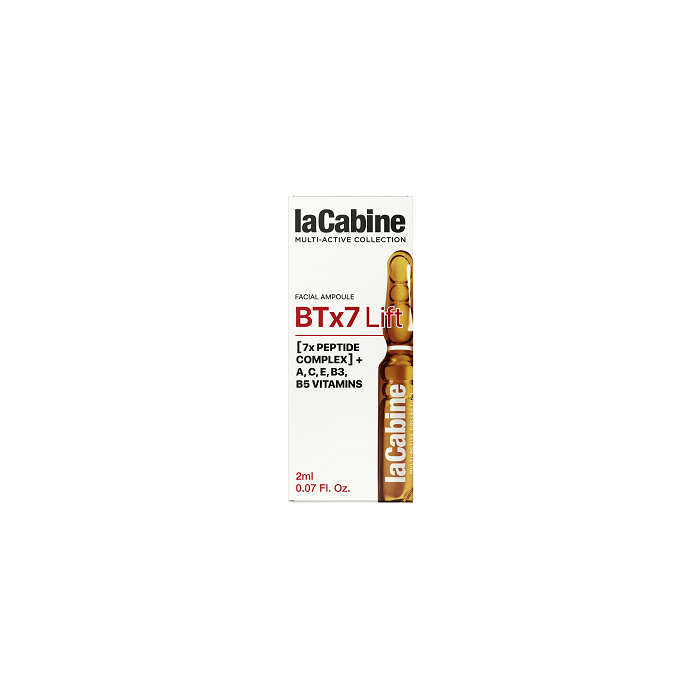 Ampolla antiarrugas con 7 péptidos y vitaminas BTx7 Lift 2 ml