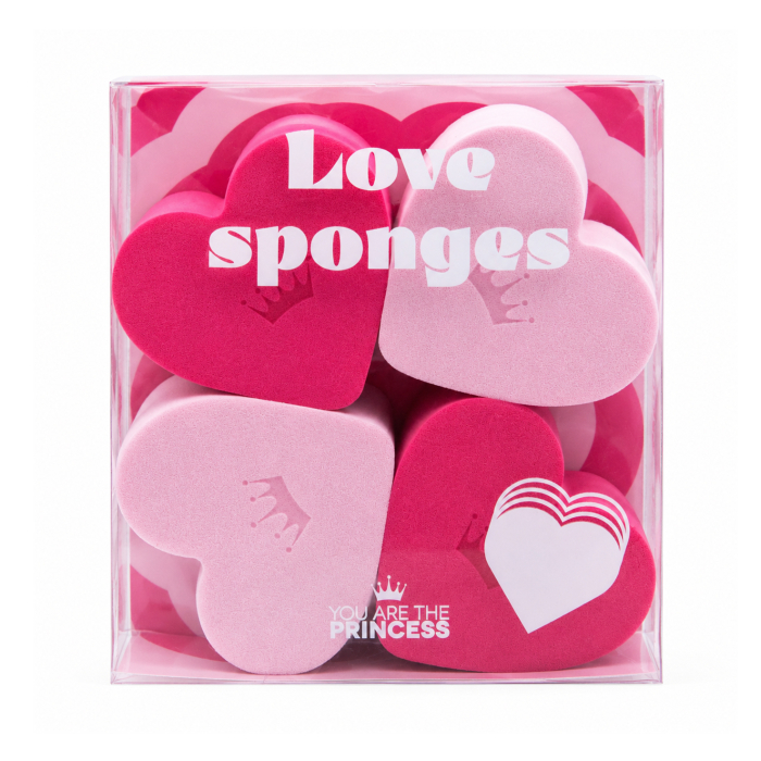Must Have Set 4 Esponjas Corazón Love Sponges