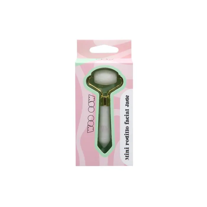 Woo oow Mini Rodillo Facial Jade Blanco Perfumerias Primor