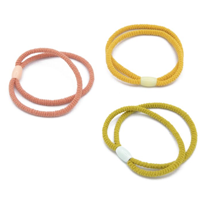 Set 3 Élastiques Doubles Multicolores