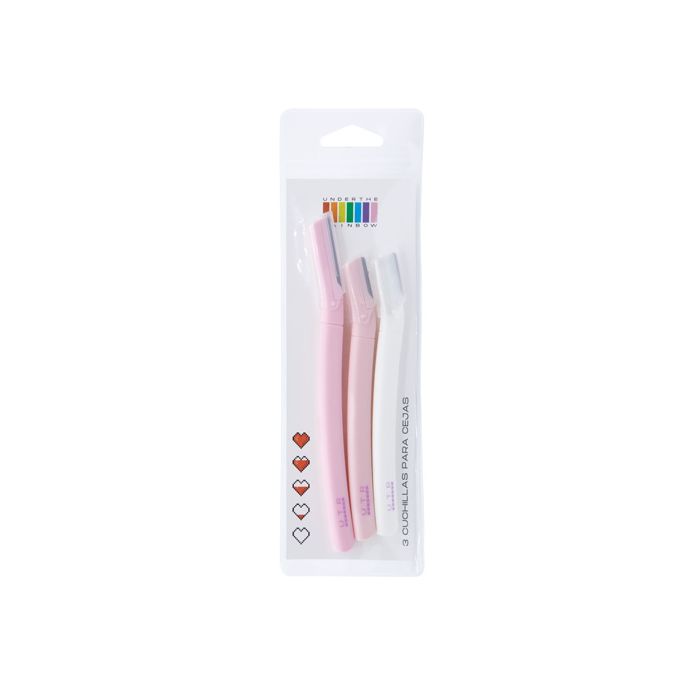 Set de 3 Cuchillas Para Cejas