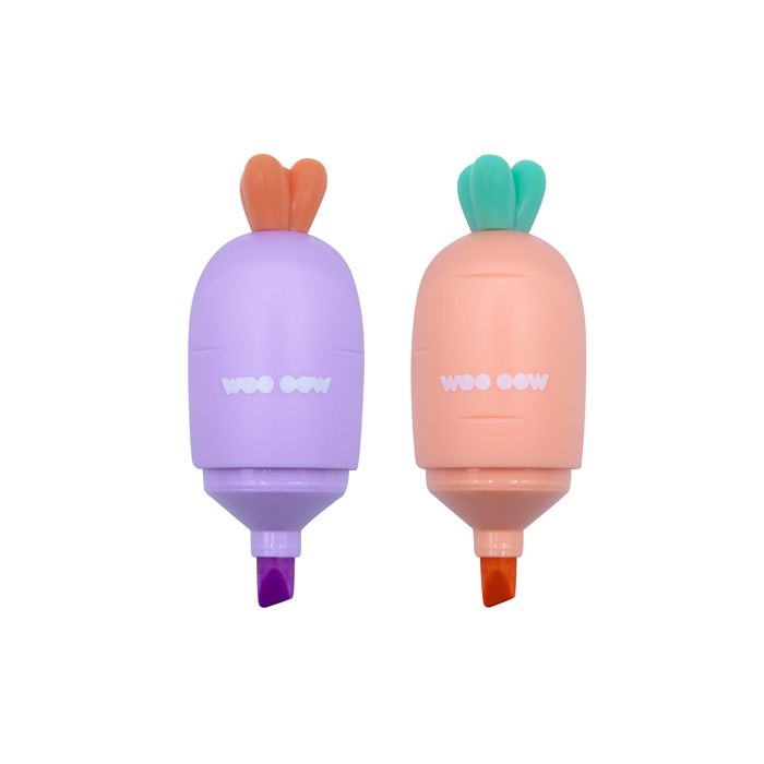 Set 2 Subrayadores Carrot