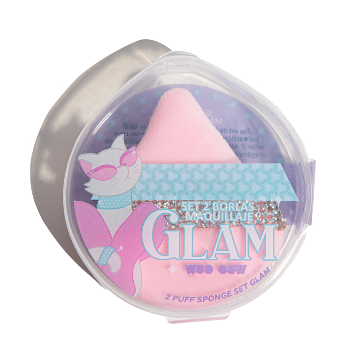 Set 2 Borlas de Maquillaje Glam 2.7 gr