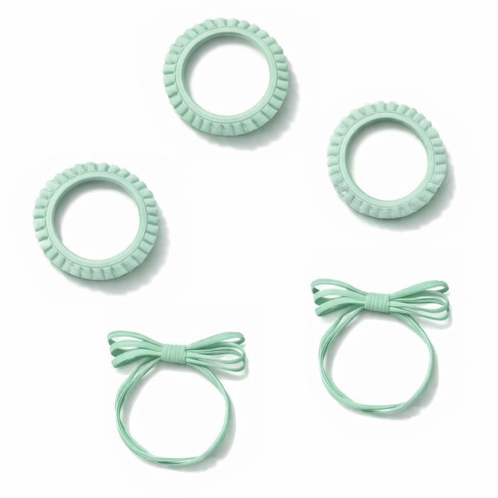 Set Gomas de Volantes y Lazos