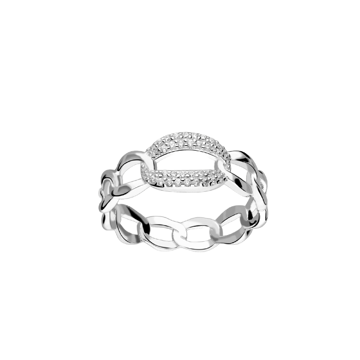 Anel Eslabones  Dama Coco  Anillos