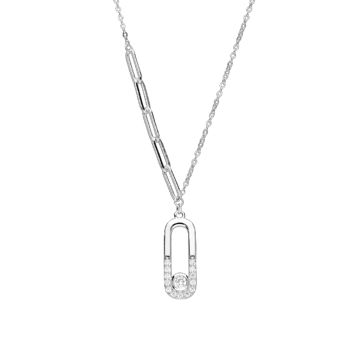 Colar de Prata Anchor  ByDamacoco