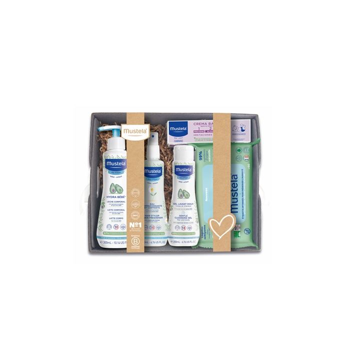 Mustela Canastilla Bebé Gris 5 productos