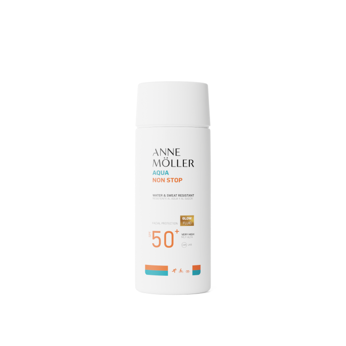 Crema Solar Aqua Non Stop SPF50+ Glow Fluid 75 ml