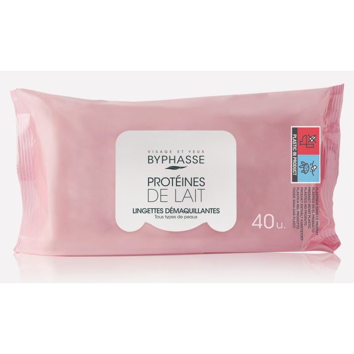 Toallitas Desmaquillantes Proteínas de Leche