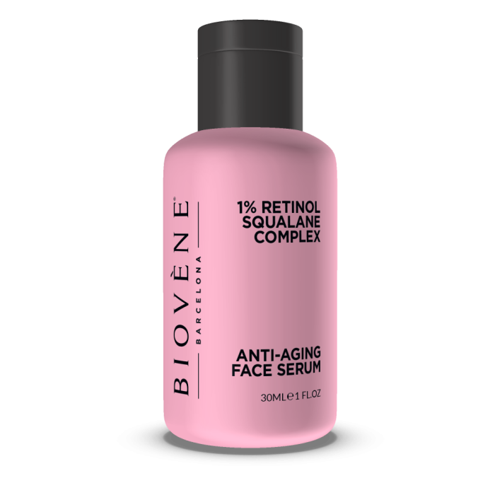 Sérum Facial Antienvelhecimento 1% Retinol + Esqualano 30 ml