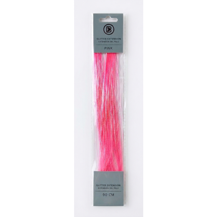 Extensiones de Cabello Purpurina Glitter 90cm