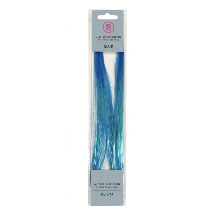 Extensiones de Cabello Purpurina Glitter 90cm