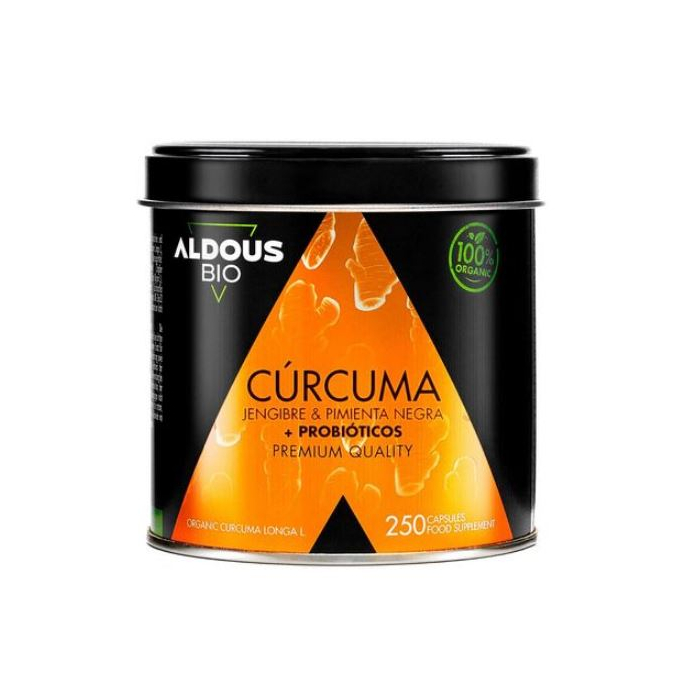 Cápsulas Cúrcuma Probióticos Aldous