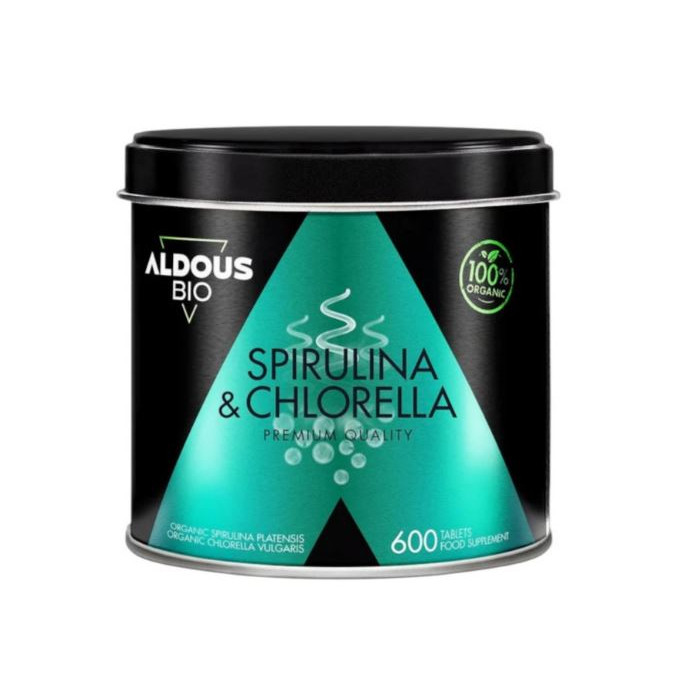 Comprimidos Spirulina y Chlorella