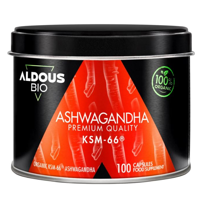 Cápsulas Ashwagandha KSM-66 Ecológica Premium Quality